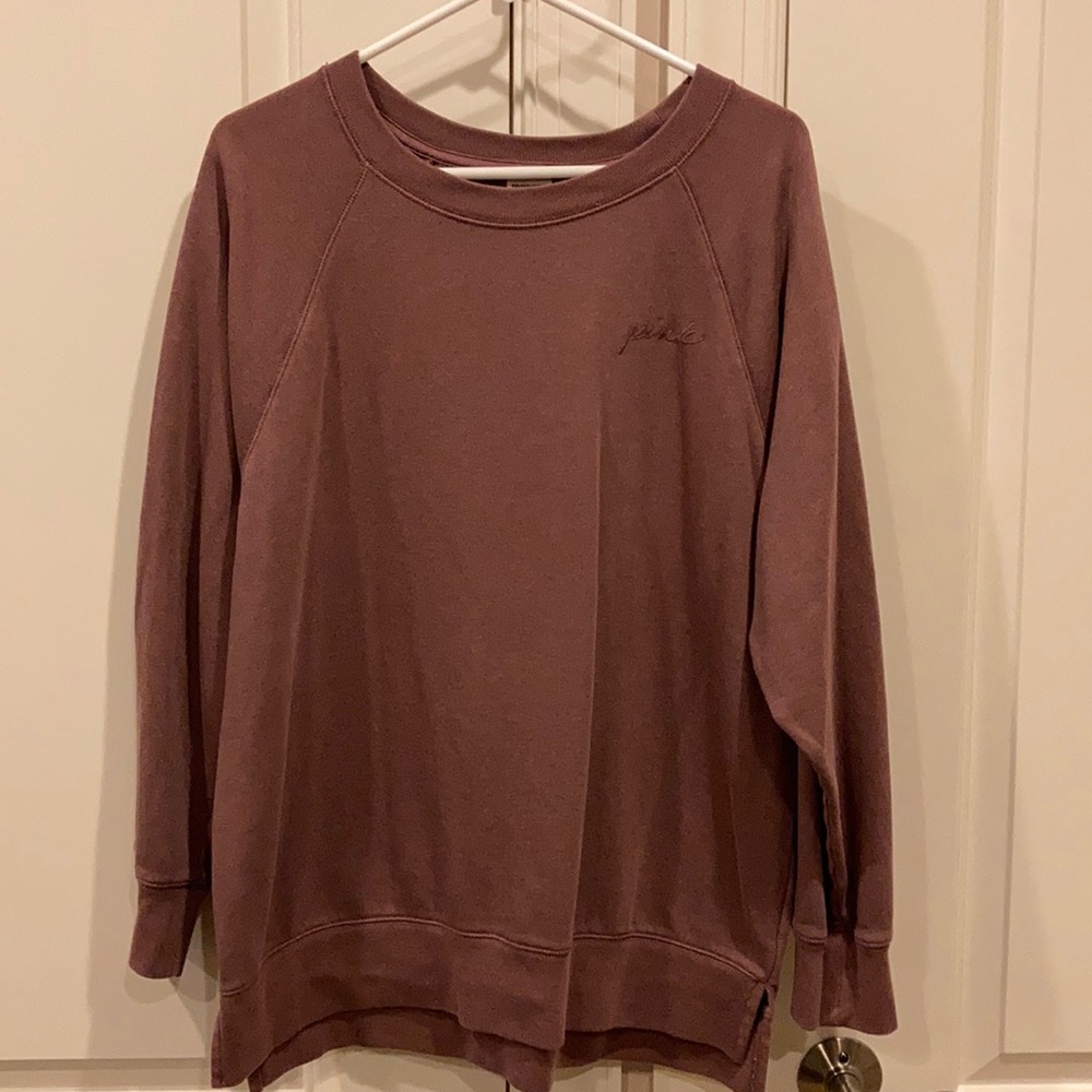 New Victoria’s Secret pink tunic sweatshirt